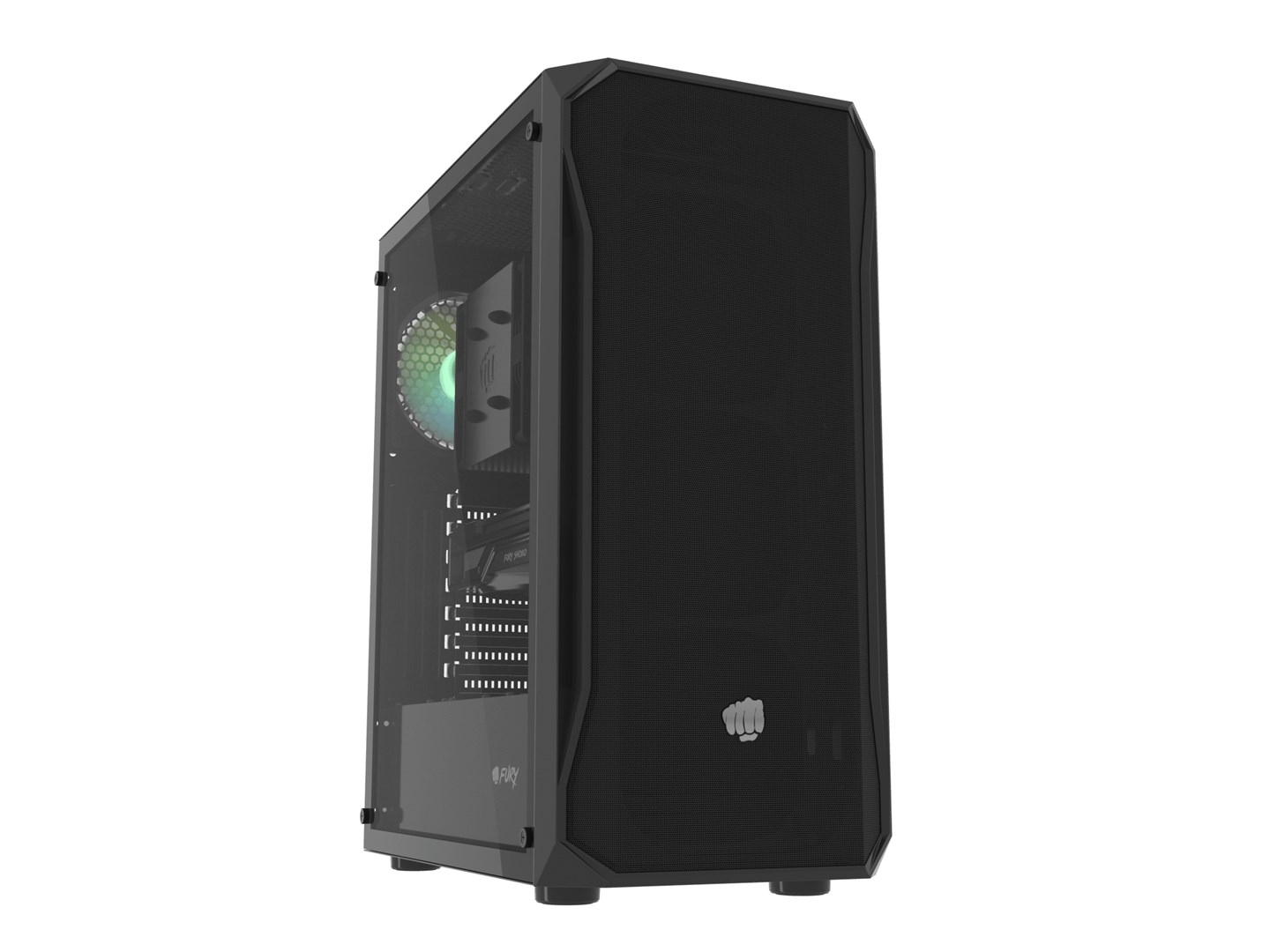 FURY Shobo SH4 RGB Midi Tower Black FURY Shobo SH4 RGB Midi Tower Black