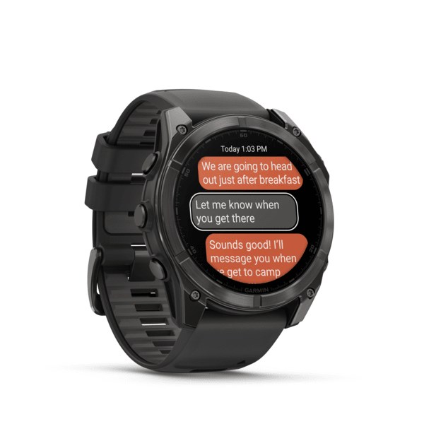 Garmin Fenix 8 3.56 cm (1.4") AMOLED 51 mm Digital 454 x 454 pixels Touchscreen Titanium Wi-Fi GPS (satellite) Garmin Fenix 8 3.56 cm (1.4") AMOLED 51 mm Digital 454 x 454 pixels Touchscreen Titanium Wi-Fi GPS (satellite)