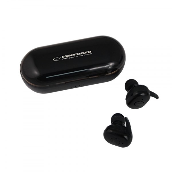 Esperanza TWS CARDERA Headphones Wireless In-ear Calls/Music Bluetooth Black Esperanza TWS CARDERA Headphones Wireless In-ear Calls/Music Bluetooth Black