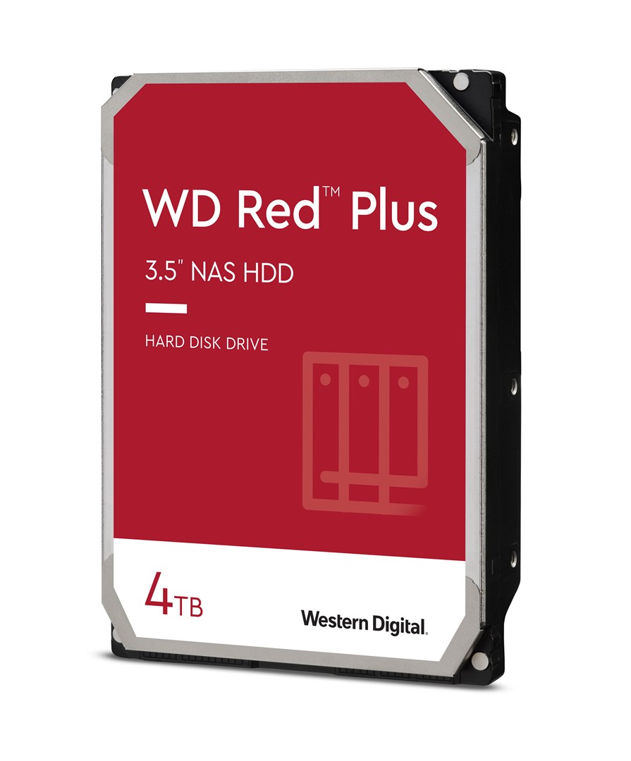 Western Digital Red Plus WD40EFPX internal hard drive 3.5" 4000 GB Serial ATA III Western Digital Red Plus WD40EFPX internal hard drive 3.5" 4000 GB Serial ATA III