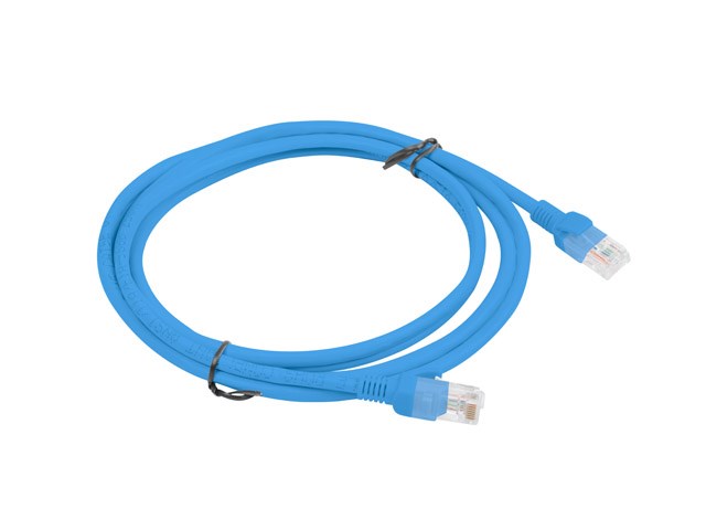 Lanberg PCU6-10CC-0200-B networking cable 2 m Cat5e U/UTP (UTP) Blue Lanberg PCU6-10CC-0200-B networking cable 2 m Cat5e U/UTP (UTP) Blue