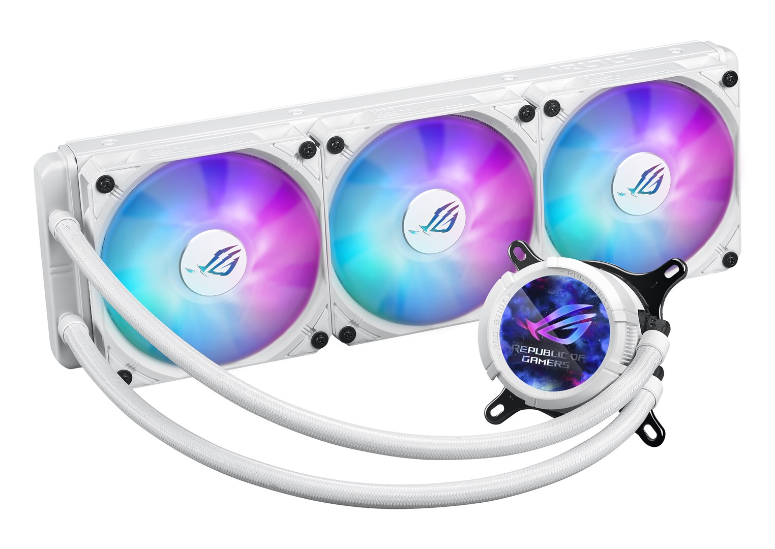 ASUS ROG Strix LC III 360 ARGB White Edition Processor All-in-one liquid cooler 12 cm ASUS ROG Strix LC III 360 ARGB White Edition Processor All-in-one liquid cooler 12 cm