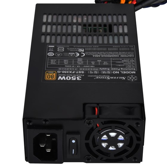 SilverStone SST-FX350-G Flex Series 80 PLUS Gold - 350 Watt SilverStone SST-FX350-G Flex Series 80 PLUS Gold - 350 Watt