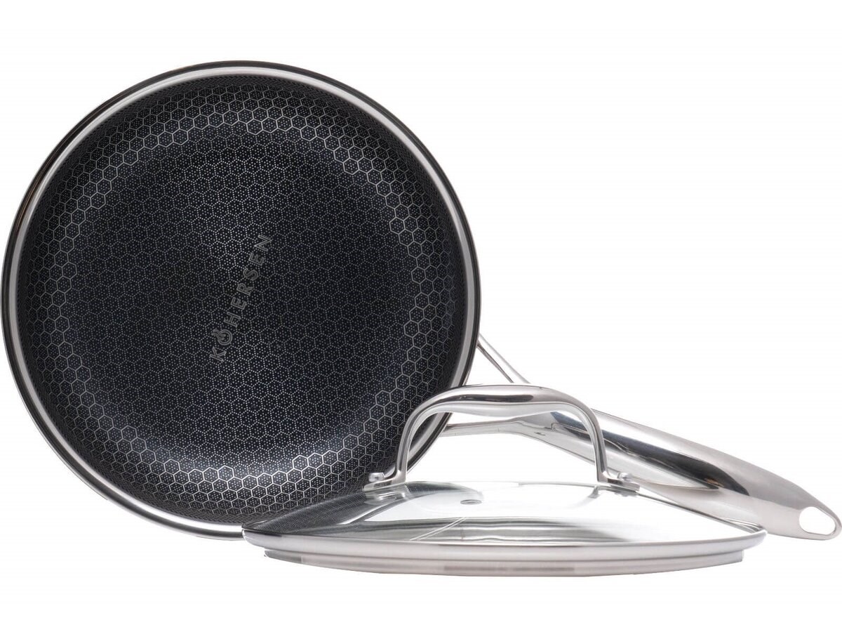Kohersen Black Cube 20 cm frying pan with lid Kohersen Black Cube 20 cm frying pan with lid