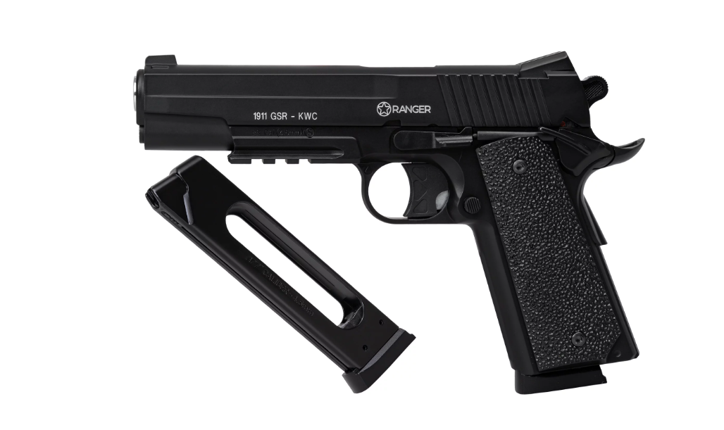 Air rifle Air rifle Ranger 1911 GSR KWC Kal. 4,5 BBS 20 Strz. Metal Slide Co2 Air rifle Air rifle Ranger 1911 GSR KWC Kal. 4,5 BBS 20 Strz. Metal Slide Co2