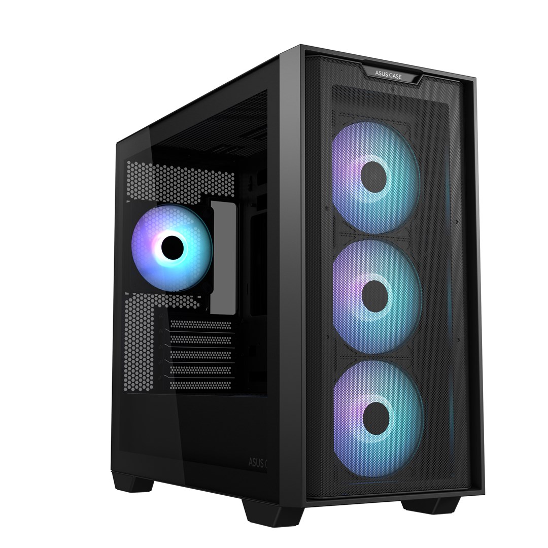 ASUS A21 PLUS ARGB black case ASUS A21 PLUS ARGB black case