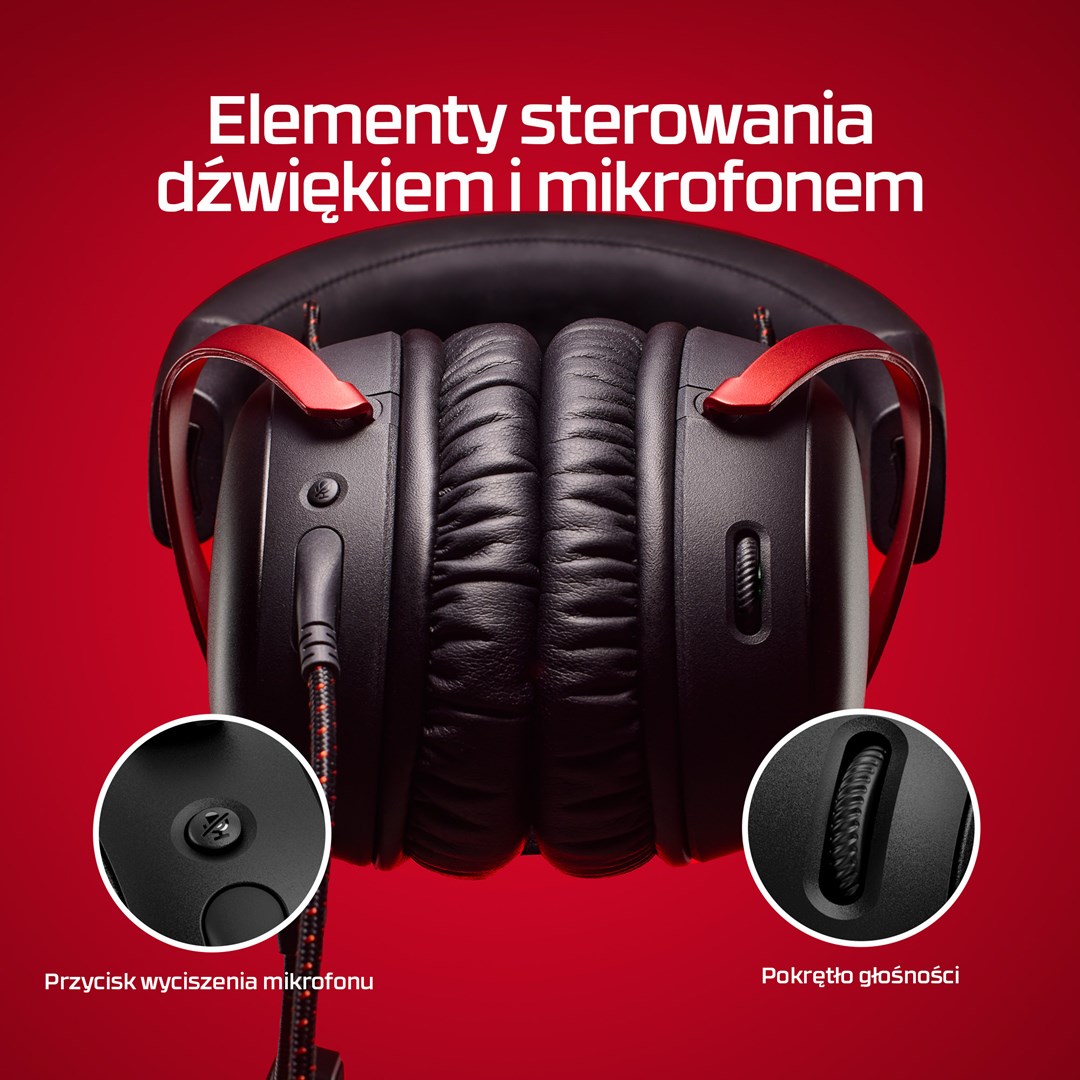 HyperX Cloud III - Gaming Headset (Black/Red) HyperX Cloud III - Gaming Headset (Black/Red)