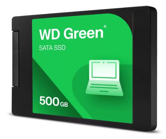 SSD WD Green 500GB 2.5" SATA SSD WD Green 500GB 2.5" SATA
