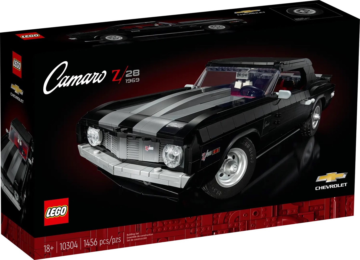 LEGO ICONS 10304 CHEVROLET CAMARO Z28 LEGO ICONS 10304 CHEVROLET CAMARO Z28