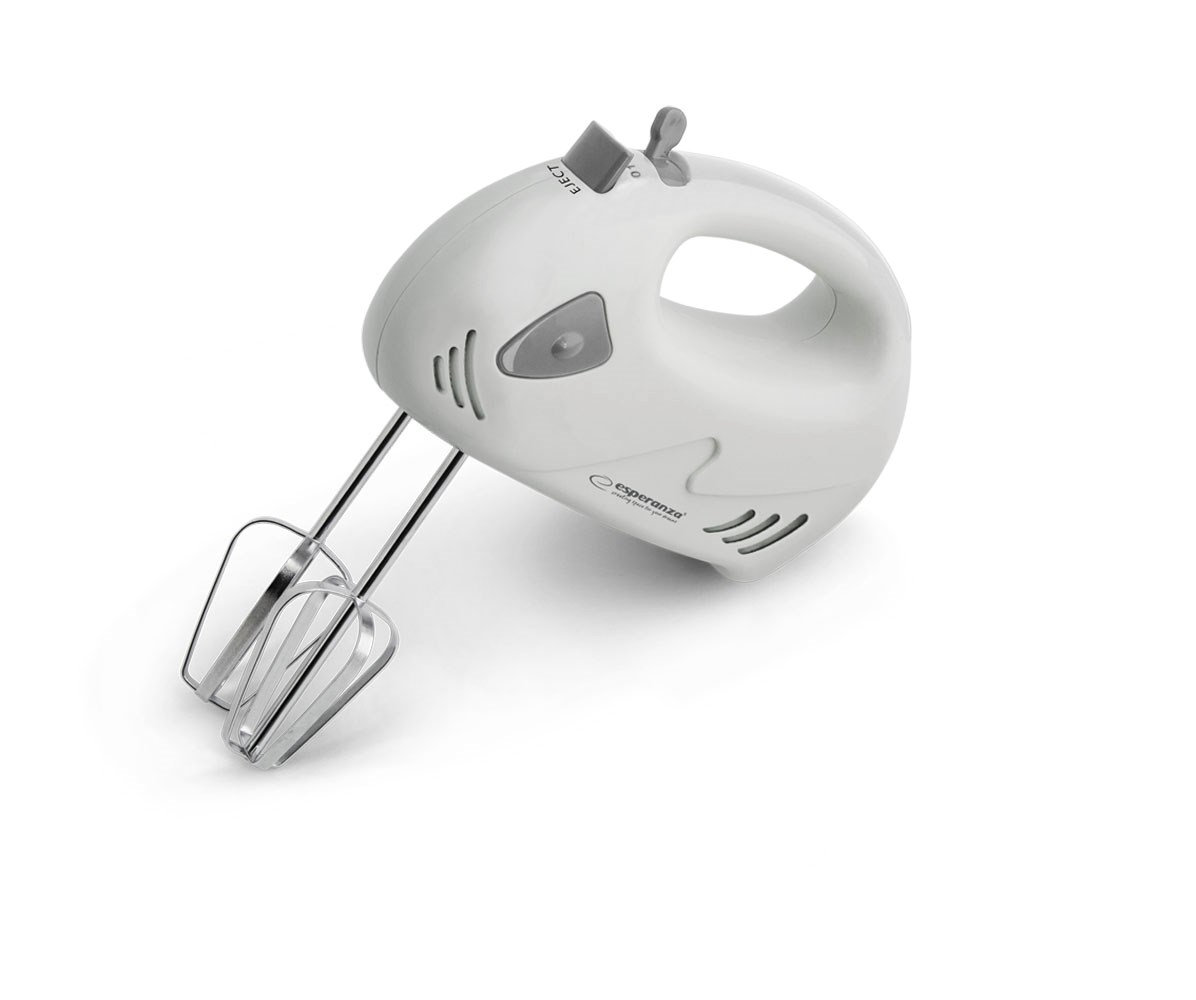 Esperanza EKM007WE mixer Hand mixer Gray, White 150 W Esperanza EKM007WE mixer Hand mixer Gray, White 150 W