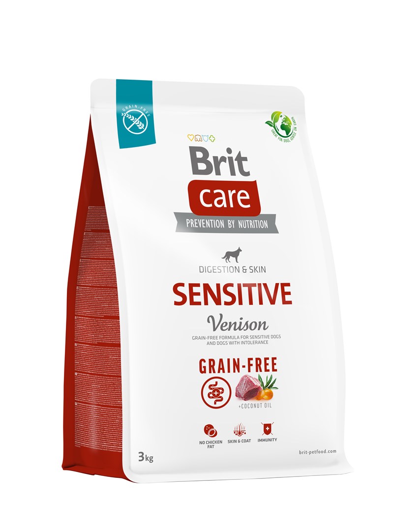 BRIT Care Grain-free Sensitive Venison 3kg dog BRIT Care Grain-free Sensitive Venison 3kg dog