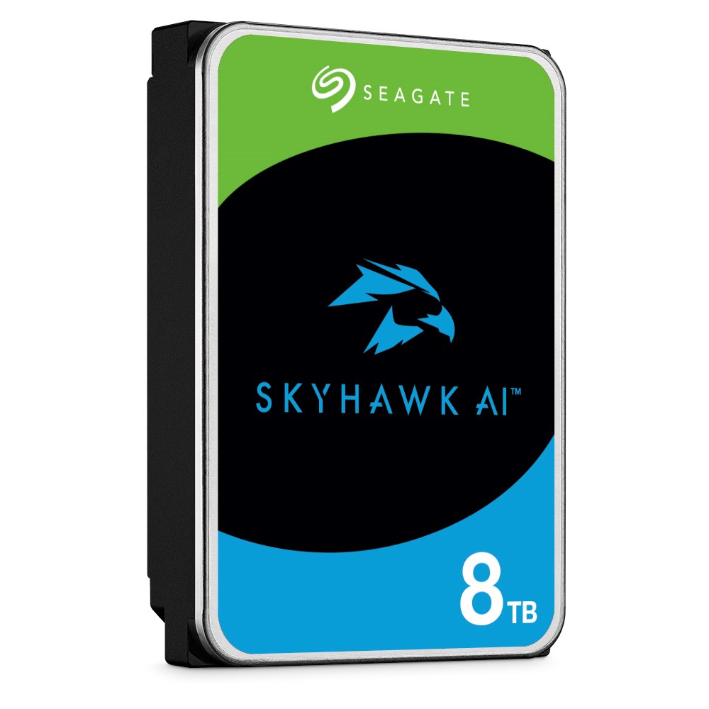 Seagate SkyHawk AI internal hard drive 8 TB 7200 RPM 256 MB 3.5" Serial ATA III (ST8000VE001) Seagate SkyHawk AI internal hard drive 8 TB 7200 RPM 256 MB 3.5" Serial ATA III (ST8000VE001)