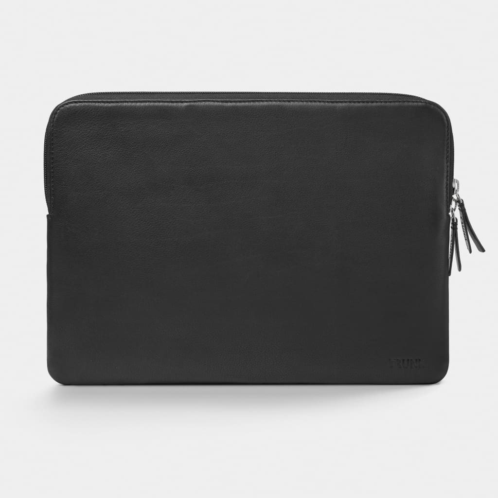 Trunk Leather Sleeve 35.6 cm (14") Sleeve case Black Trunk Leather Sleeve 35.6 cm (14") Sleeve case Black