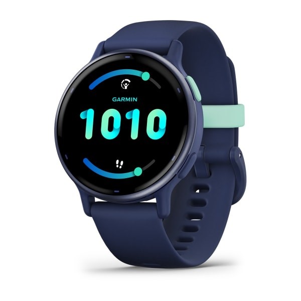 Garmin Vivoactive 5 3.05 cm (1.2") AMOLED 42 mm Digital 390 x 390 pixels Touchscreen Blue Wi-Fi GPS (satellite) Garmin Vivoactive 5 3.05 cm (1.2") AMOLED 42 mm Digital 390 x 390 pixels Touchscreen Blue Wi-Fi GPS (satellite)