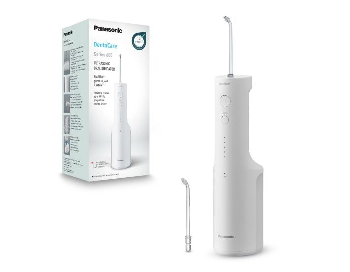 Panasonic Oral irrigator | EW-DJ66-W303 | 200 ml | Number of heads 2 | White Panasonic Oral irrigator | EW-DJ66-W303 | 200 ml | Number of heads 2 | White