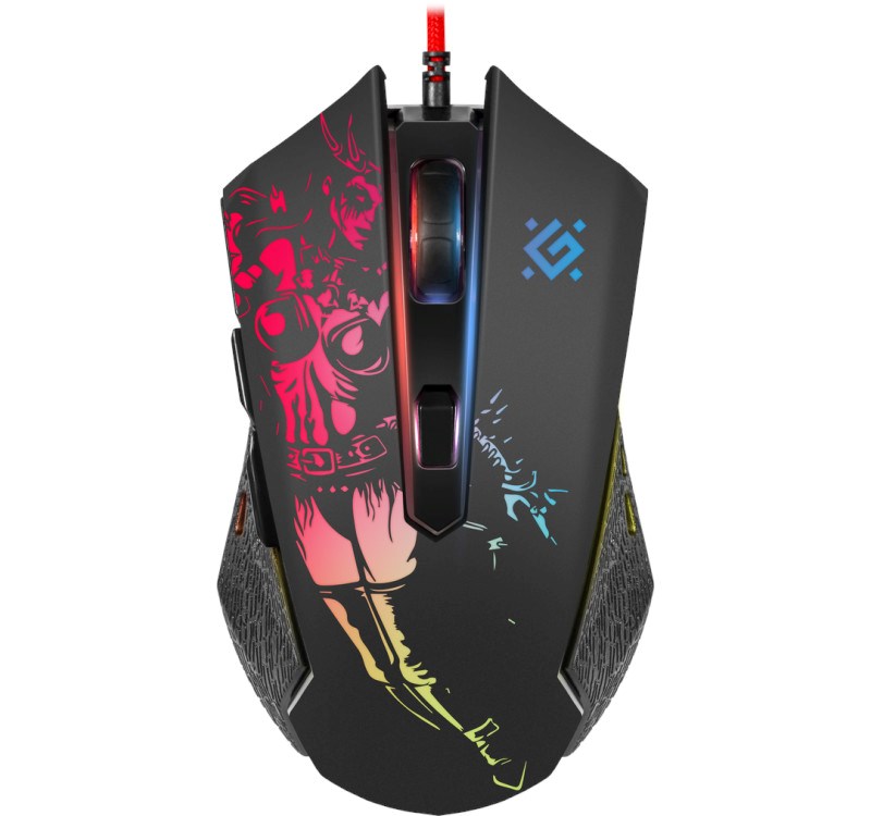 Gaming, optic, wired mouse DEFENDER GM-933 SIN'SISTER 7200dpi 6P RGB Gaming, optic, wired mouse DEFENDER GM-933 SIN'SISTER 7200dpi 6P RGB