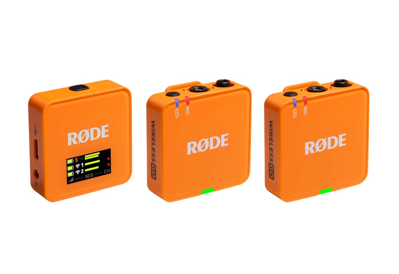 RØDE Wireless GO III Orange - wireless microphone system (orange) RØDE Wireless GO III Orange - wireless microphone system (orange)