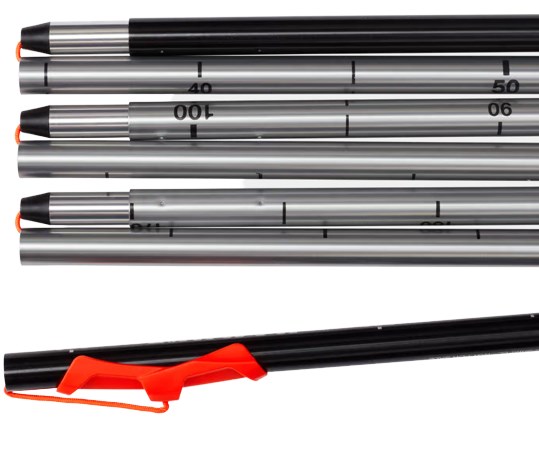 Mammut Probe 240 short ski pole 2 pc(s) 2.4 m Black, Silver Aluminium Mammut Probe 240 short ski pole 2 pc(s) 2.4 m Black, Silver Aluminium