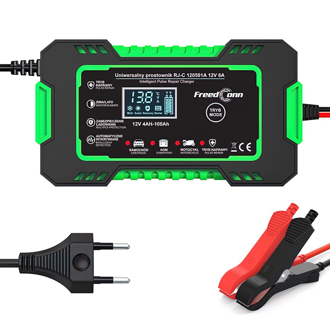 FreedConn RJ-C 120501A 12V, 6A battery charger FreedConn RJ-C 120501A 12V, 6A battery charger