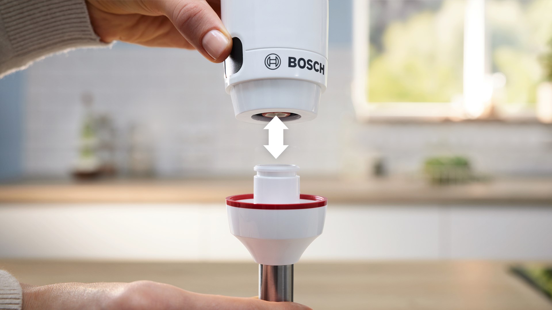 Bosch Serie 4 MSM4W210 blender 0.6 L Immersion blender 600 W Black, White Bosch Serie 4 MSM4W210 blender 0.6 L Immersion blender 600 W Black, White