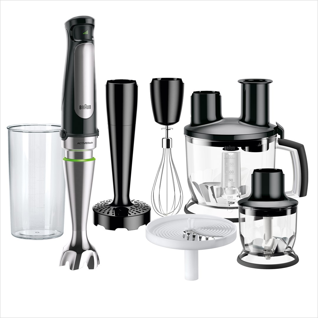 Braun MQ 7087X 1.2 L Immersion blender 1000 W Black, Stainless steel Braun MQ 7087X 1.2 L Immersion blender 1000 W Black, Stainless steel