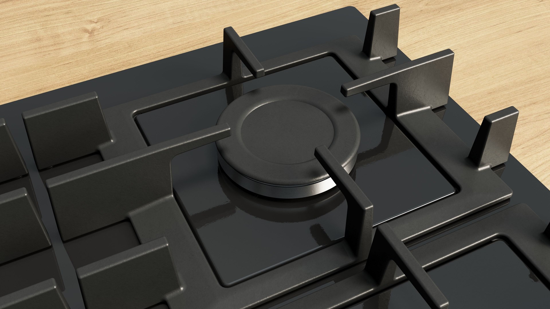 Bosch Serie 4 PNP6B6K40 gas hob with 4 zones Bosch Serie 4 PNP6B6K40 gas hob with 4 zones
