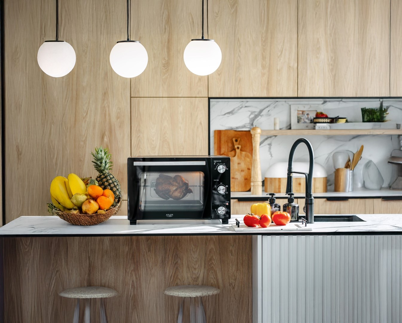 Adler AD 6026 oven Black Adler AD 6026 oven Black