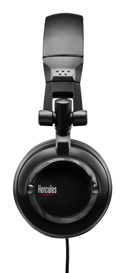 Hercules HDP DJ45 Headphones Wired Head-band Music Black Hercules HDP DJ45 Headphones Wired Head-band Music Black