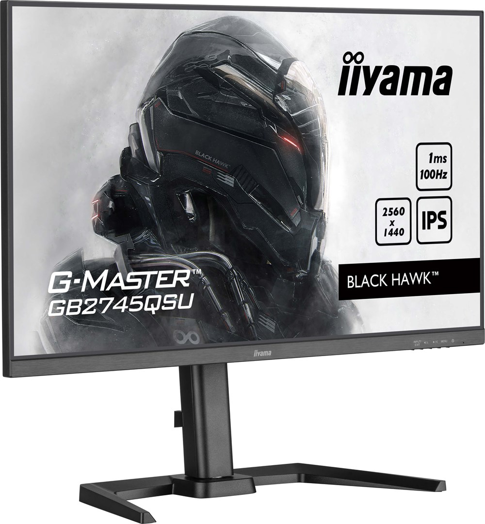 iiyama G-MASTER GB2745QSU-B2 computer monitor 68.6 cm (27") 2560 x 1440 pixels Wide Quad HD LED Black iiyama G-MASTER GB2745QSU-B2 computer monitor 68.6 cm (27") 2560 x 1440 pixels Wide Quad HD LED Black