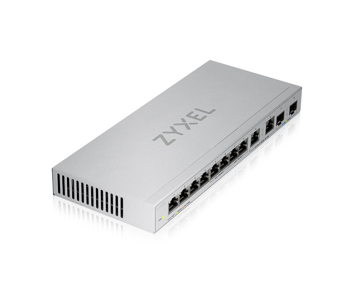 Zyxel XGS1010-12-ZZ0102F network switch Unmanaged Gigabit Ethernet (10/100/1000) Grey Zyxel XGS1010-12-ZZ0102F network switch Unmanaged Gigabit Ethernet (10/100/1000) Grey