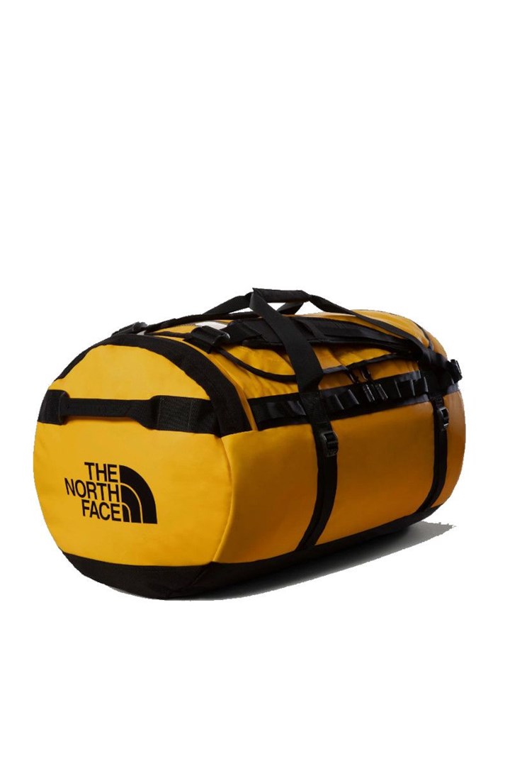 The North Face Base Camp Duffel L duffel bag 95 L Polyester Black, Yellow The North Face Base Camp Duffel L duffel bag 95 L Polyester Black, Yellow