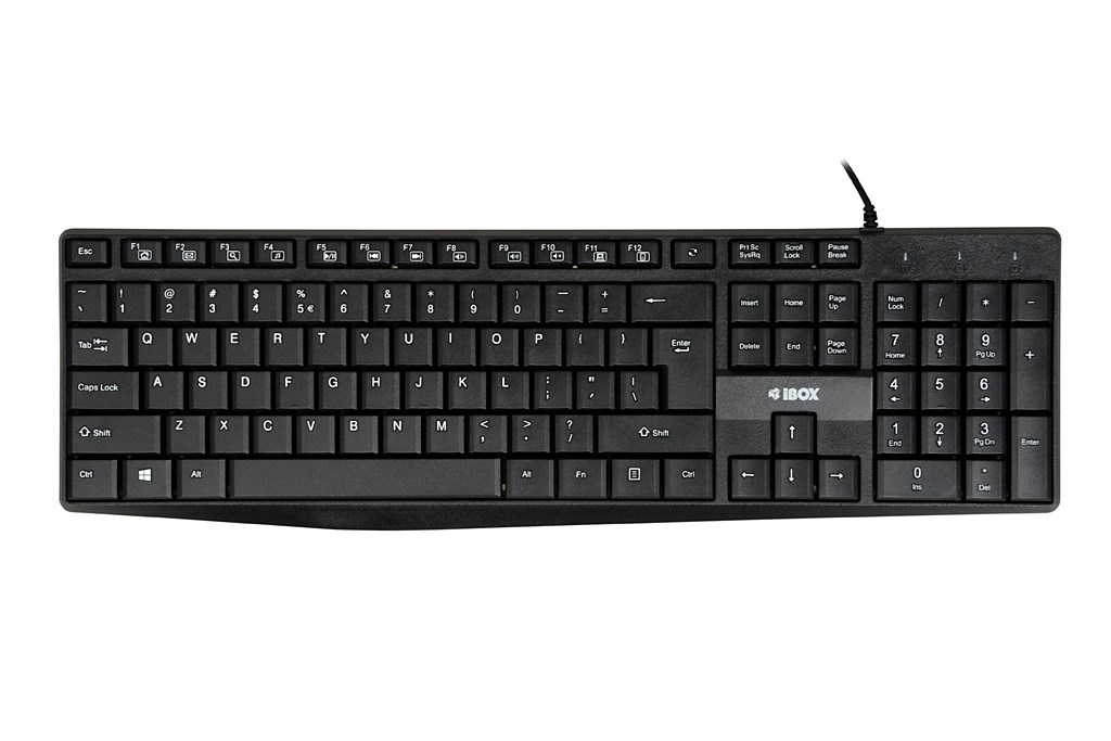 iBOX Eris USB Keyboard, Black iBOX Eris USB Keyboard, Black