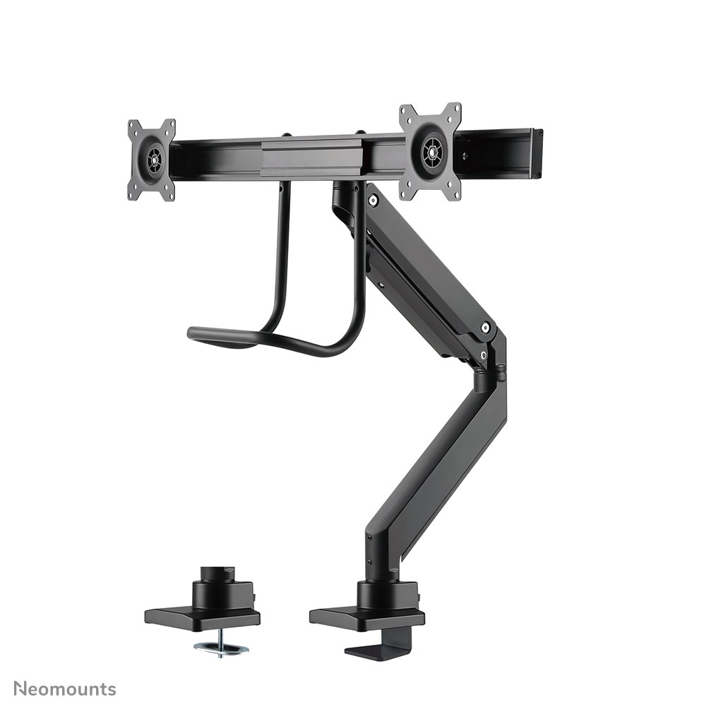 Neomounts NM-D775DXBLACK Monitor arm 10-32" - gas spring - Topfix - 180°-stop Neomounts NM-D775DXBLACK Monitor arm 10-32" - gas spring - Topfix - 180°-stop
