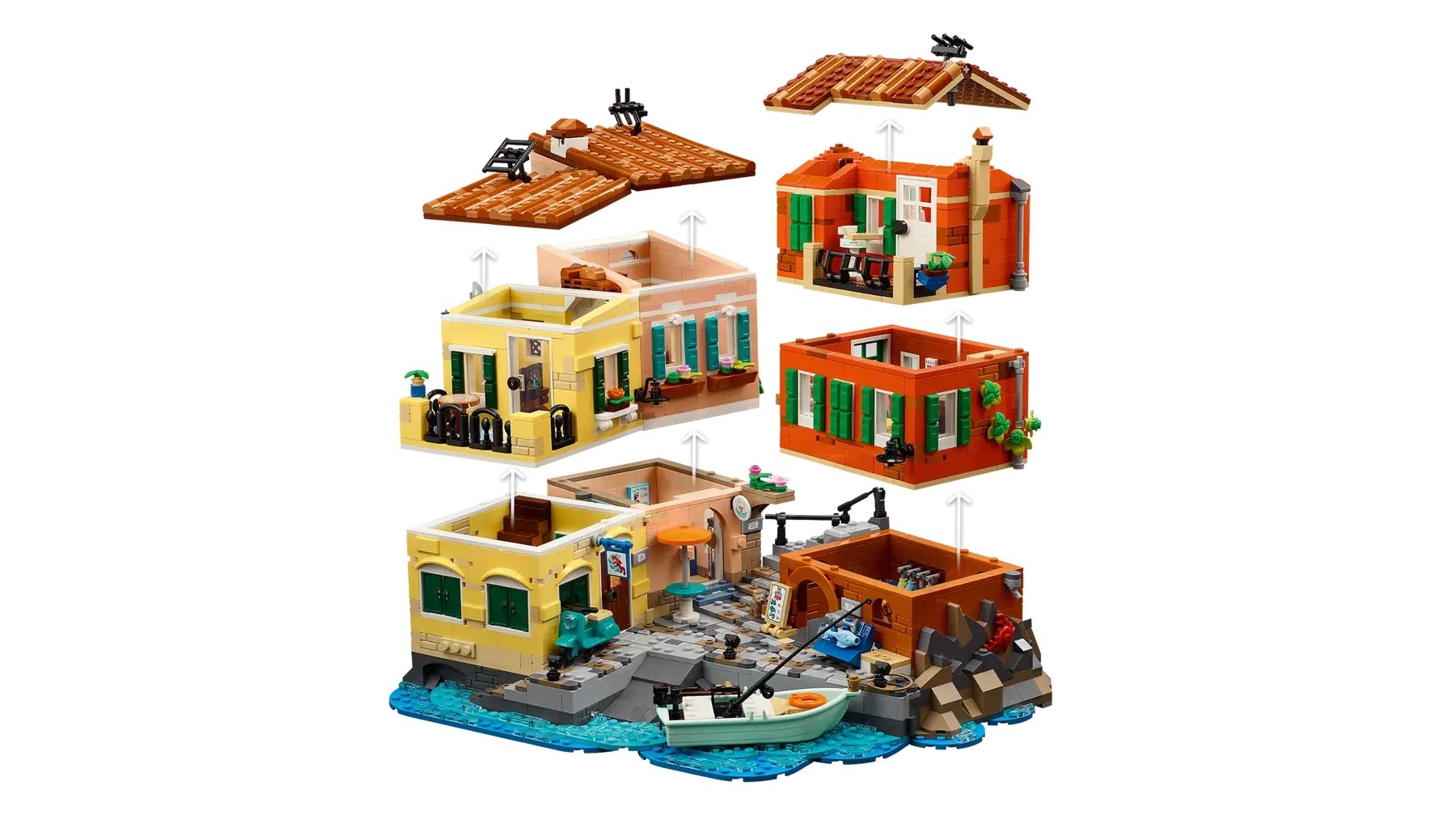 LEGO IDEAS 21359 Italian Riviera LEGO IDEAS 21359 Italian Riviera