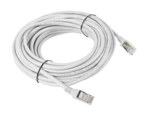 Lanberg PCF5-10CC-1000-S networking cable Grey 10 m Cat5e F/UTP (FTP) Lanberg PCF5-10CC-1000-S networking cable Grey 10 m Cat5e F/UTP (FTP)