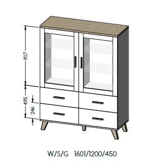Cama living room set LOTTA 1 (RTV stand 160 + display cabinet 120 + sideboard 110 4D + coffee table 60) Cama living room set LOTTA 1 (RTV stand 160 + display cabinet 120 + sideboard 110 4D + coffee table 60)
