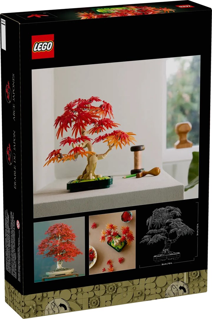 LEGO BOTANICALS 10348 Japanese Red Maple Bonsai Tree LEGO BOTANICALS 10348 Japanese Red Maple Bonsai Tree