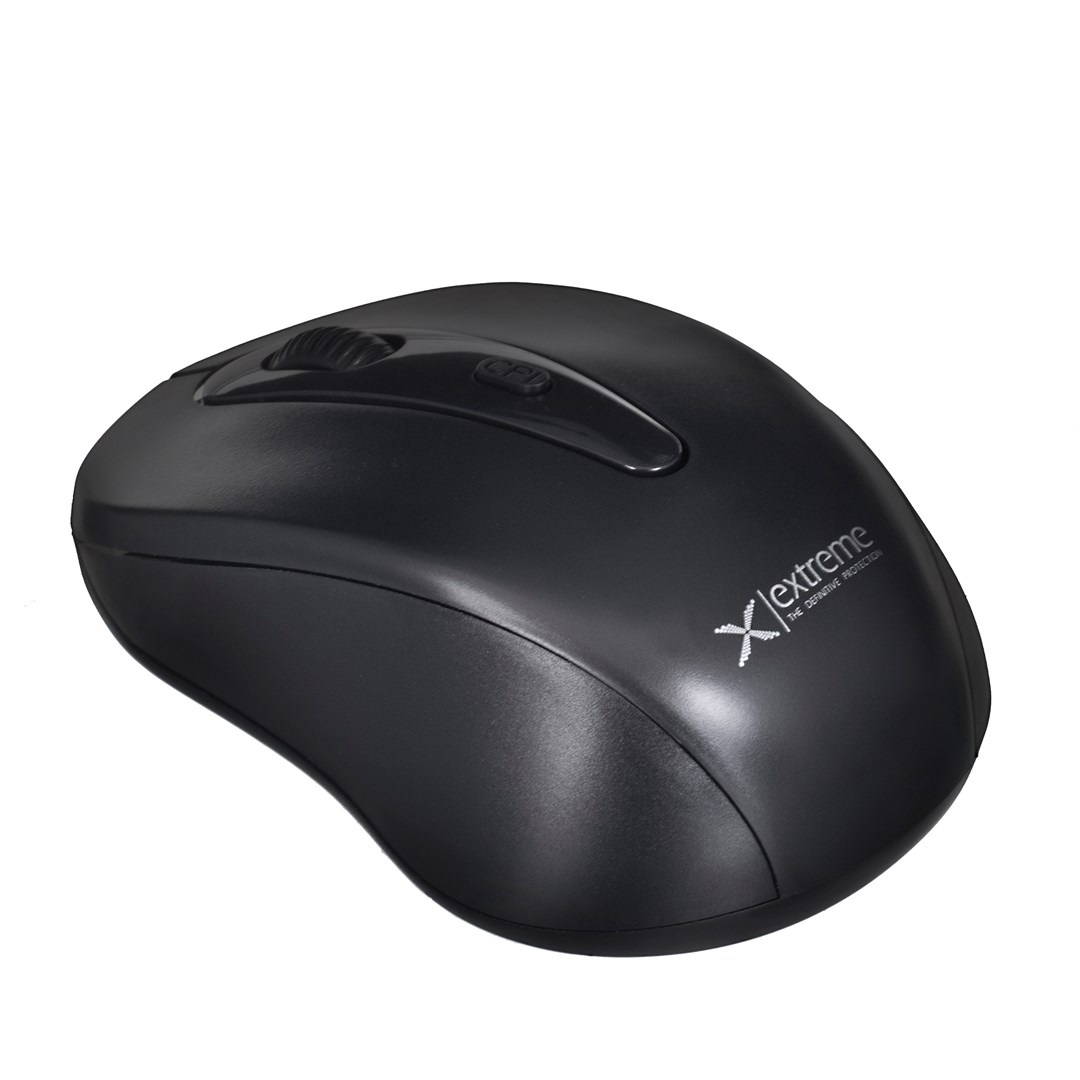 Extreme XM104K mouse USB Type-A Optical 1000 DPI On the right side Extreme XM104K mouse USB Type-A Optical 1000 DPI On the right side