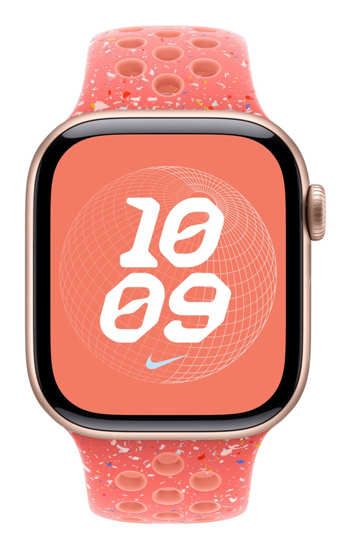 Apple MC2K4ZM/A Smart Wearable Accessories Band Orange Fluoroelastomer Apple MC2K4ZM/A Smart Wearable Accessories Band Orange Fluoroelastomer