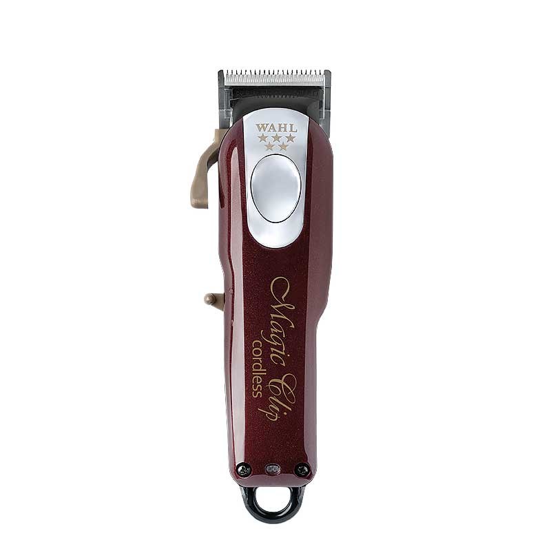 Cordless Magic Clip, burgundy, steel 4cm Cordless Magic Clip, burgundy, steel 4cm