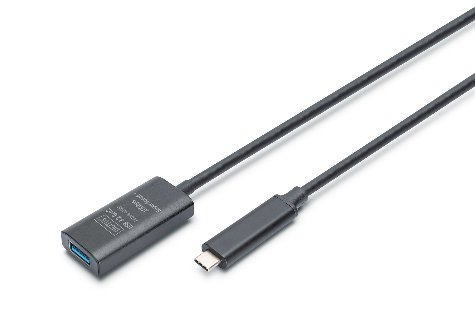 Digitus Active USB 3.2 Gen2 10G extension cable, USB-C - USB-A, 5m Digitus Active USB 3.2 Gen2 10G extension cable, USB-C - USB-A, 5m