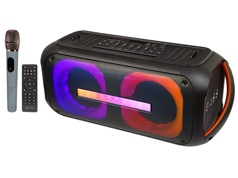 Bluetooth speaker DJBOX + remote control + microphone Bluetooth speaker DJBOX + remote control + microphone