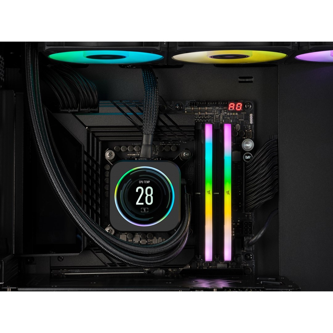 Corsair Vengeance RGB memory module 32 GB 2 x 16 GB DDR5 Corsair Vengeance RGB memory module 32 GB 2 x 16 GB DDR5