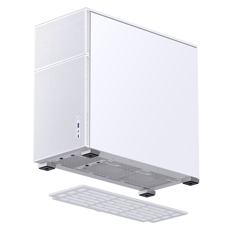 Jonsbo D41 MESH ATX Case, Tempered Glass - white Jonsbo D41 MESH ATX Case, Tempered Glass - white