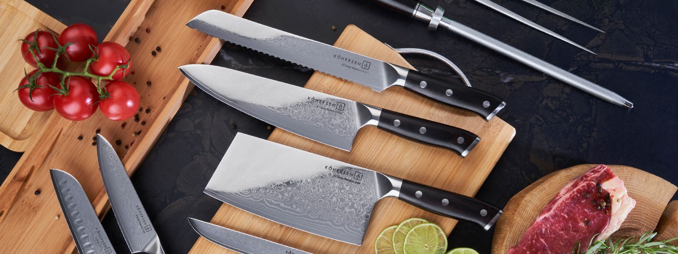 Kohersen Elegance Ebony Wood bread knife 22.9 cm Kohersen Elegance Ebony Wood bread knife 22.9 cm