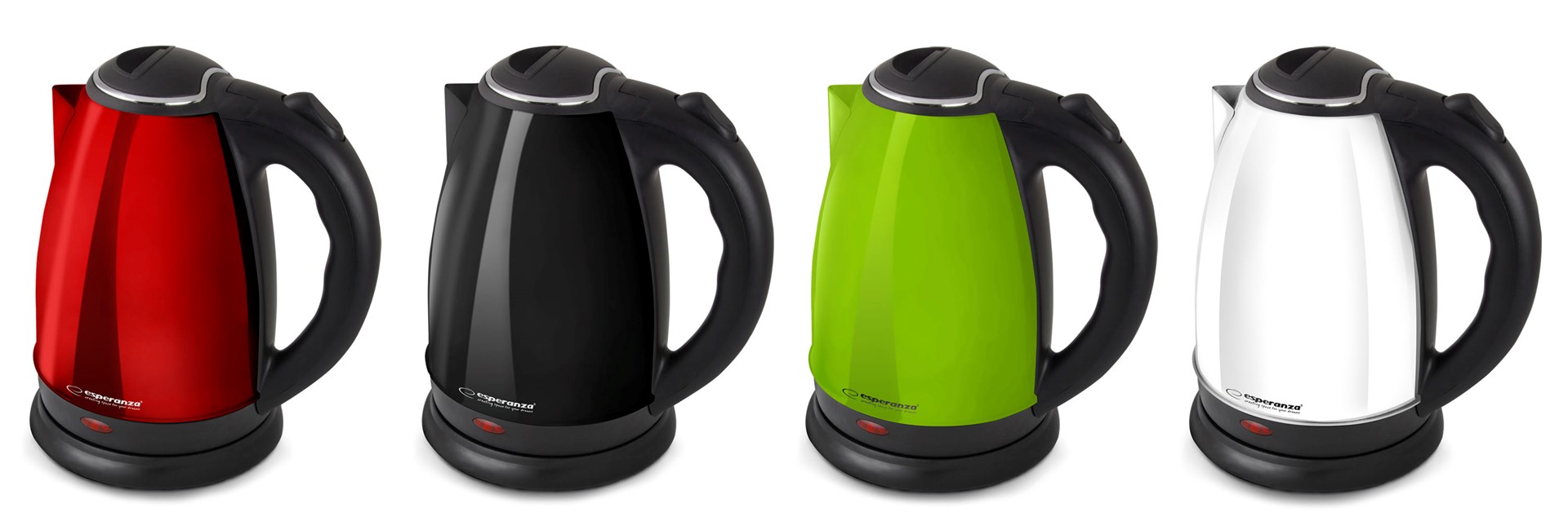 Esperanza EKK113W electric kettle 1.8 L Black,White 1800 W Esperanza EKK113W electric kettle 1.8 L Black,White 1800 W
