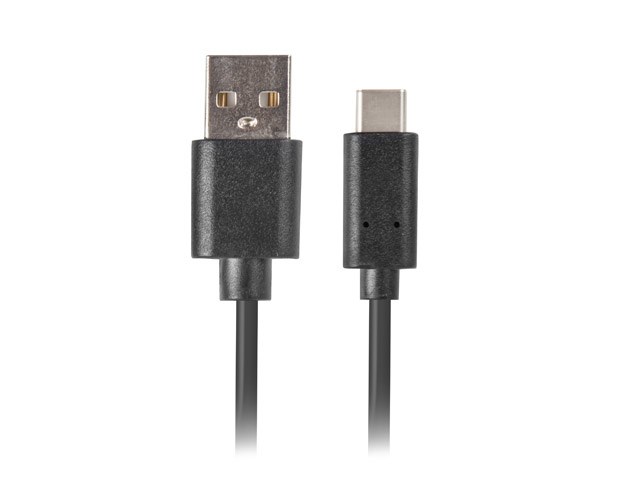Lanberg CA-USBO-20CU-0010-BK kabel USB 1 m USB 2.0 USB A USB C Black Lanberg CA-USBO-20CU-0010-BK kabel USB 1 m USB 2.0 USB A USB C Black