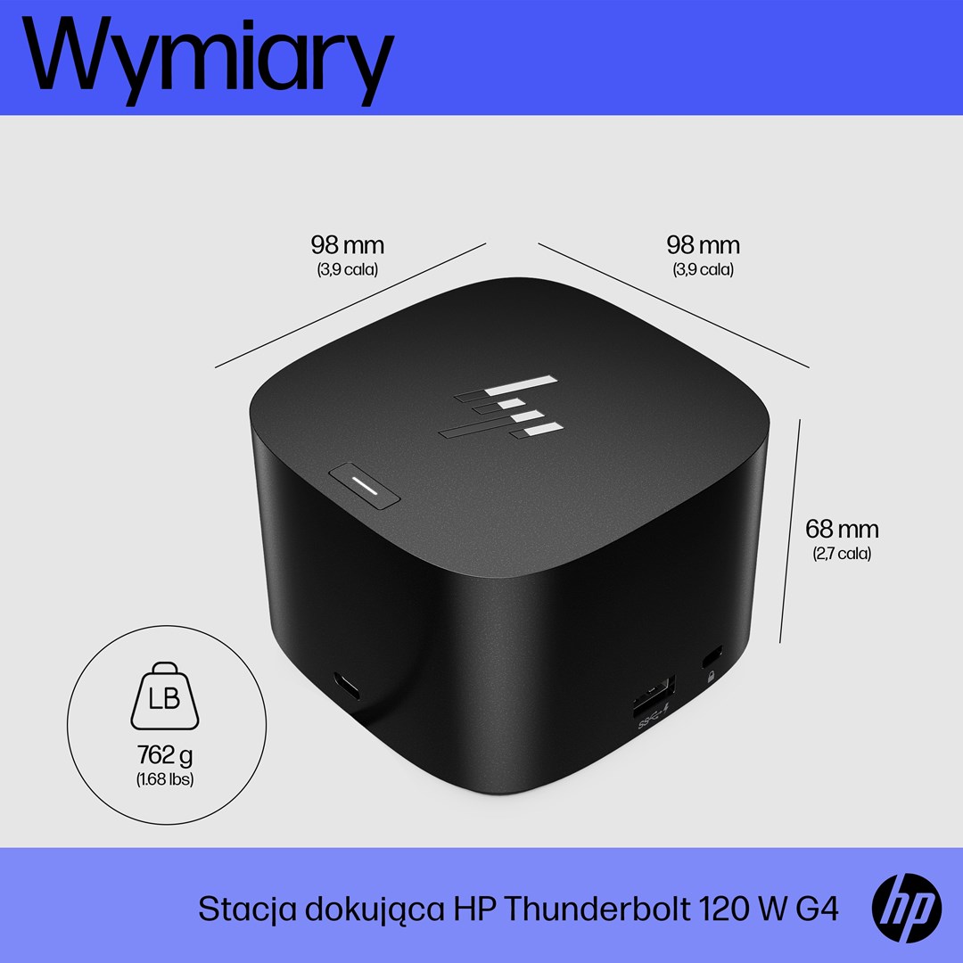 HP Thunderbolt Dock 120W G4 HP Thunderbolt Dock 120W G4