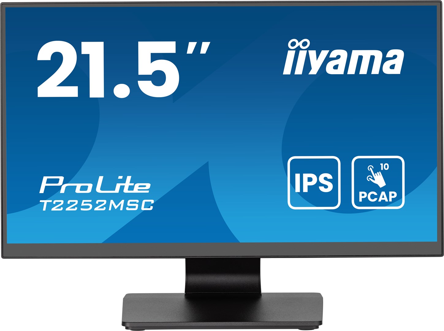 iiyama ProLite 21.5” PCAP 10pt Touchscreen monitor featuring IPS panel technology, Edge-to-Edge glass design and Anti Glare coating iiyama ProLite 21.5” PCAP 10pt Touchscreen monitor featuring IPS panel technology, Edge-to-Edge glass design and Anti Glare coating