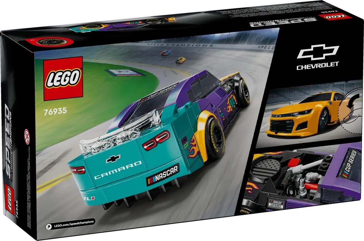 LEGO SPEED CHAMPIONS 76935 NASCAR Next Gen Chevrolet Camaro ZL1 LEGO SPEED CHAMPIONS 76935 NASCAR Next Gen Chevrolet Camaro ZL1